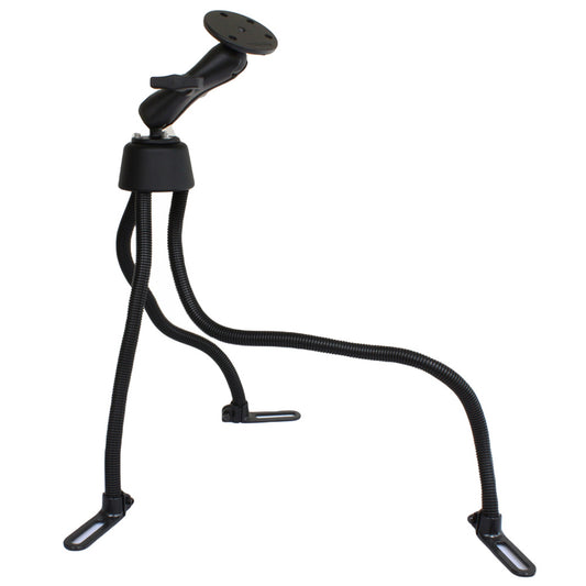 RAM Mount POD III NoDrill Mount wDouble Socket Arm 25 Round Base  368 Round Base RAM3163240U