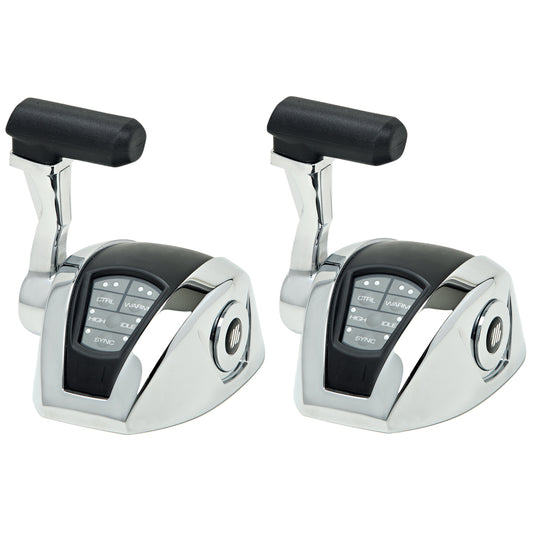 UFlex Power A Electronic Control Package  Single EngineDual Station  Electronic ThrottleMechanical Shift EM12