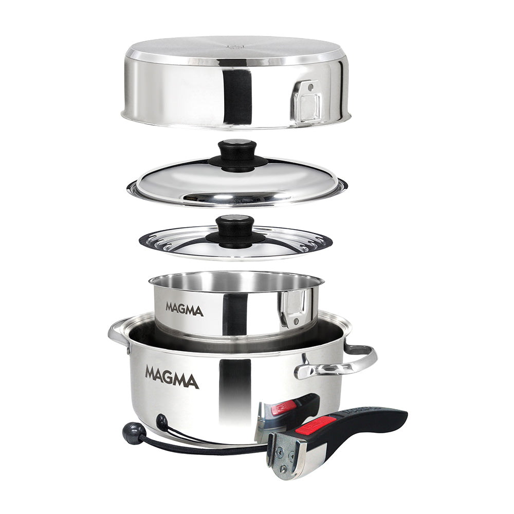 Magma 7 Piece Induction Cookware Set  Stainless Steel A10362IND