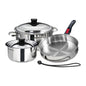 Magma 7 Piece Induction Cookware Set  Stainless Steel A10362IND