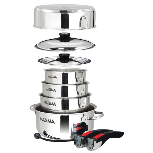Magma 10 Piece Induction Cookware Set  Stainless Steel A10360LIND