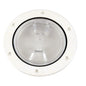 Beckson 4 Clear Center ScrewOut Deck Plate  White DP40WC