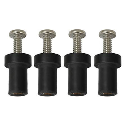 RAM Mount MariNut Rubber Expansion Brass Nuts  4 Pack RAMMARINUT4U