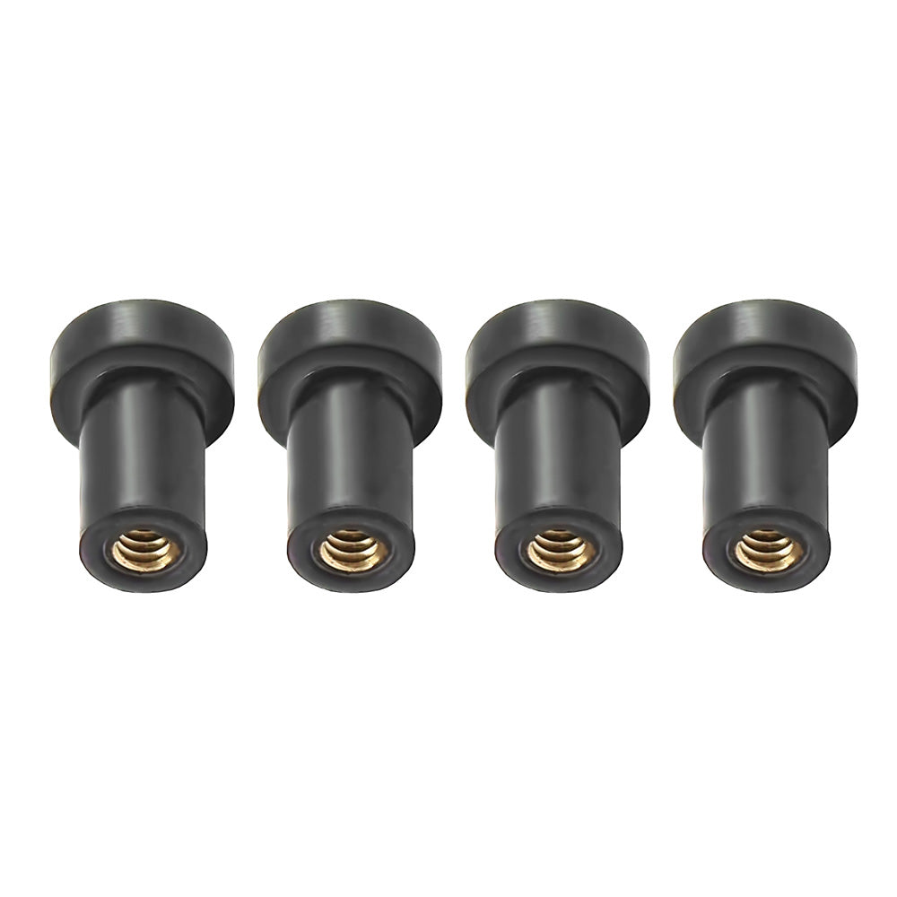 RAM Mount MariNut Rubber Expansion Brass Nuts  4 Pack RAMMARINUT4U