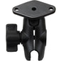 RAM Mount Short Double Socket Arm wDiamond Base RAMB103A238U