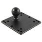 RAM Mount 100 x 100mm VESA Plate w15 Ball RAM246U