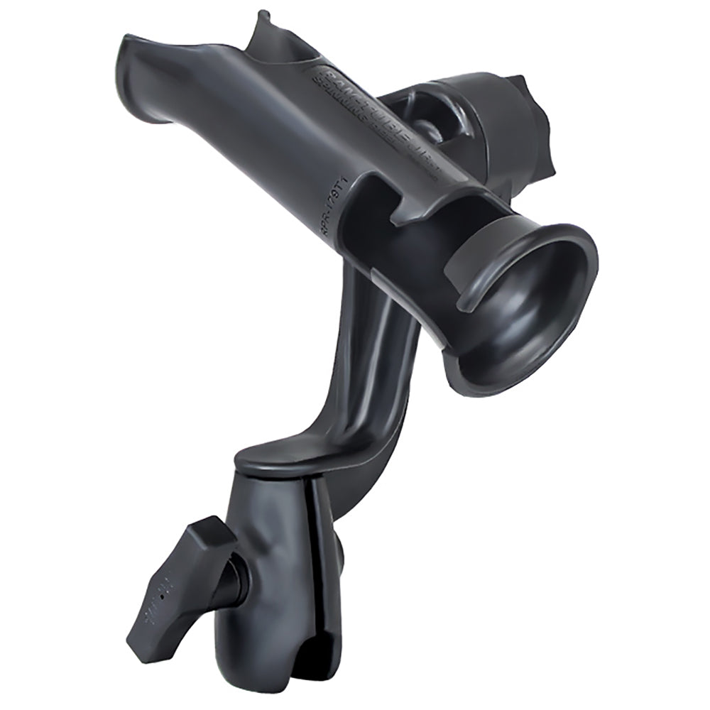 RAM Tube Jr Fishing Rod Holder with RAMROD Revolution RatchetSocket System Base NOT Included RAP390RBNBU