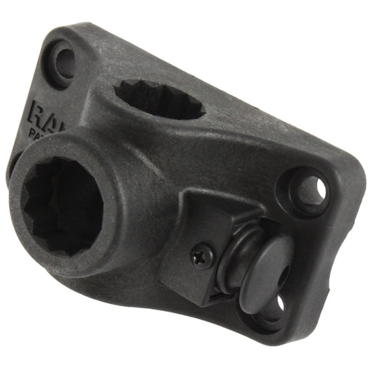 RAM Mount RAMROD Combination BulkheadFlat Surface Base wPlunger fSpline Posts RAM114BMPU