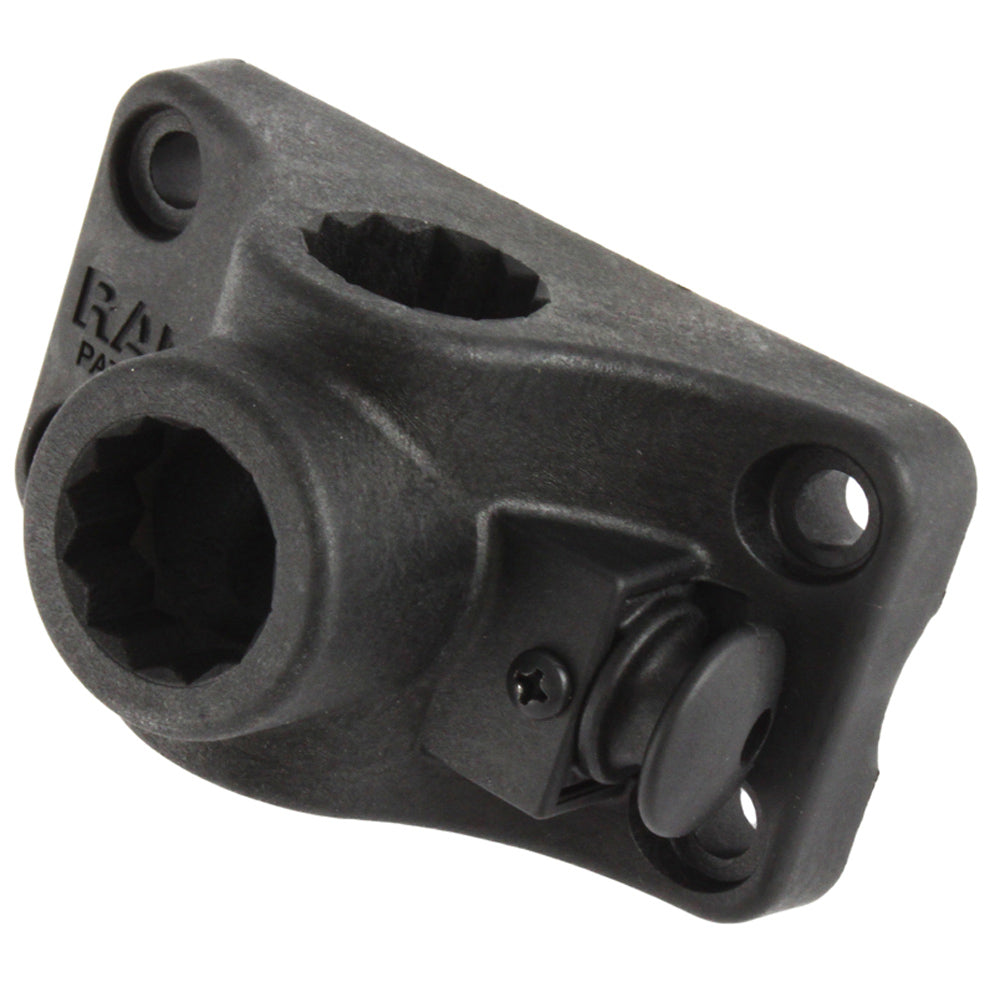 RAM Mount RAMROD Combination BulkheadFlat Surface Base wPlunger fSpline Posts RAM114BMPU