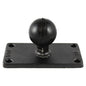 RAM Mount 2 x 4 Rectangle Base w15 Ball RAM202U24