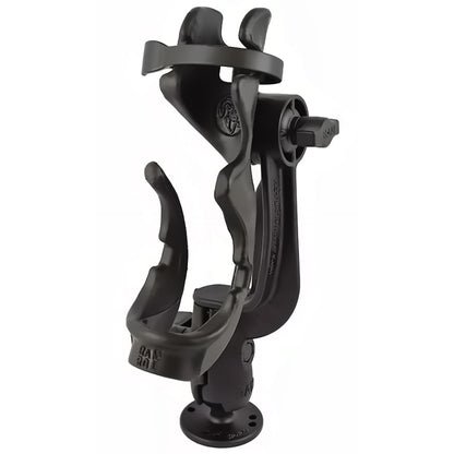 RAM Mount RAMROD 2000 Fishing Rod Holder wRAMROD Revolution RatchetSocket System  Round Flat Surface Base RAM114RBU