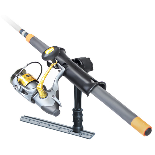 RAM Mount Ram Tube Jr Rod Holder w 6 Post  AdaptAPost Track Mounting Base RAP390AAPU