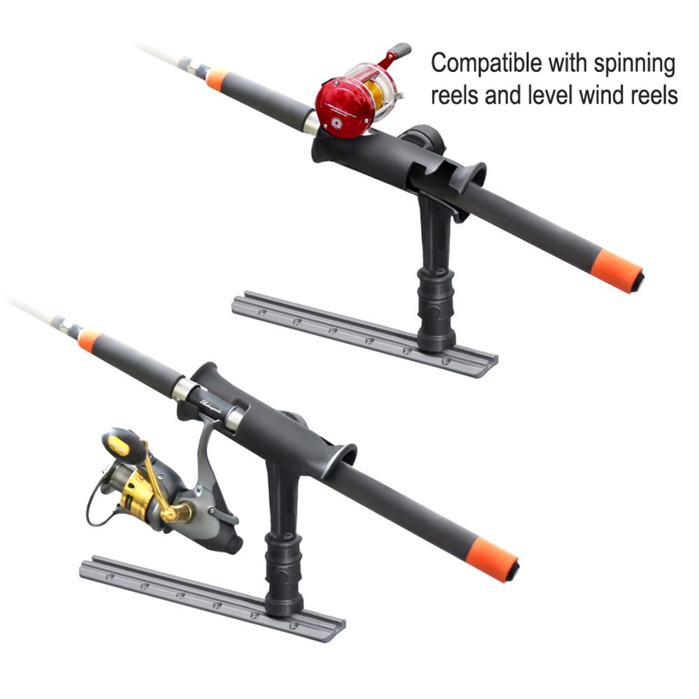 RAM Mount RAM Tube Jr Rod Holder w 4 Post  AdaptAPost Track Mounting Base RAP390SAAPU