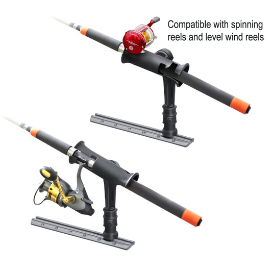 RAM Mount RAM Tube Jr Rod Holder w 4 Post  AdaptAPost Track Mounting Base RAP390SAAPU