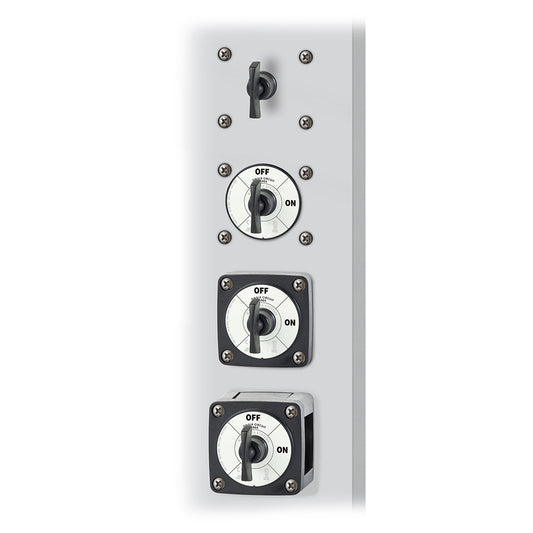 Blue Sea 6005200 Battery Switch Single Circuit ONOFF  Black 6005200