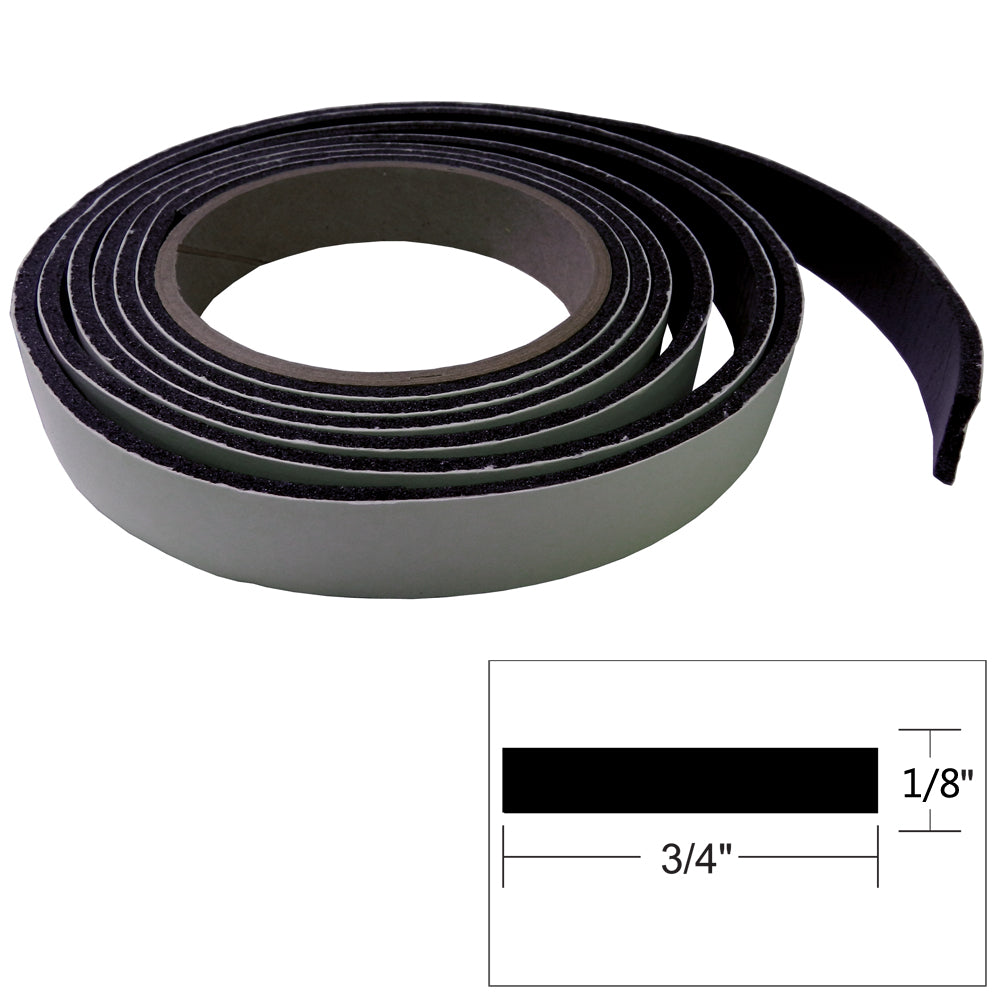 TACO Hatch Tape 8L x H x W  Black V300744B82