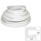 TACO Flexible Vinyl Trim  14 Opening x 12W x 25L  White V301008W251