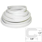 TACO Flexible Vinyl Trim  12 Opening x W x 25L  White V301316W251