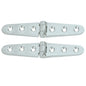 Whitecap Strap Hinge  CPBrass  6 x 118  Pair S0605C