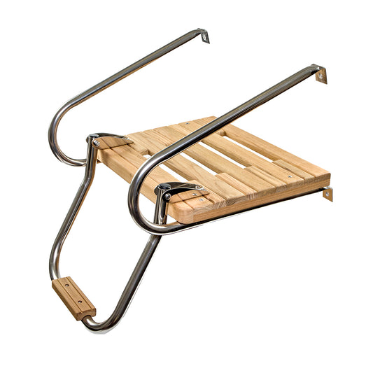 Whitecap Teak Swim Platform wLadder fInboardOutboard Motors 60903