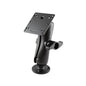 RAM Mount 475 Square Base VESA 75mm  100mm Hole Patterns wSurface Mount  225 Rubber Ball D Size RAMD101U246