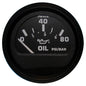 Faria Euro Black 2 Oil Pressure Gauge 80 PSI 12803