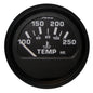 Faria Euro Black 2 Water Temperature Gauge 100250 DegreeF 12812