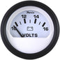 Faria Euro White 2 Voltmeter 1016 VDC 12911