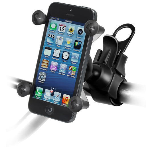 RAM Mount EZStrap Rail Mount wUniversal XGrip Cell Phone Holder RAPSB187UN7U