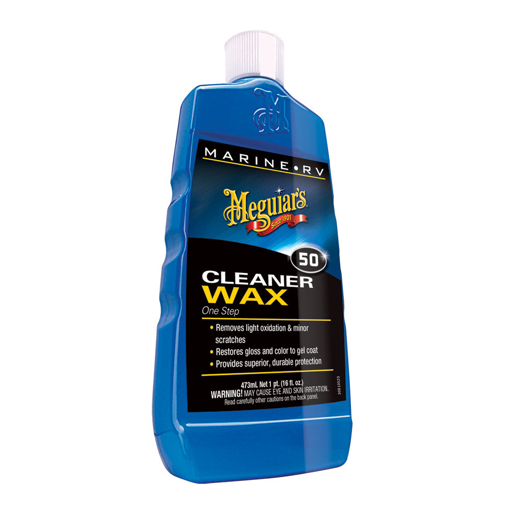 Meguiars 50 BoatRV Cleaner Wax  Liquid 16oz M5016