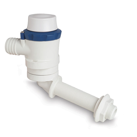 Shurflo by Pentair PIRANHA Angled Port Aerator 600 Livewell Pump  12 VDC 600 GPH 35701410