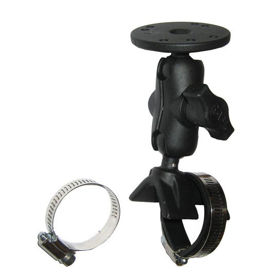 RAM Mount Strap Mount wShort Arm  Round Base RAMB108UA