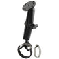RAM Mount Strap Mount wLong Arm  Round Base RAMB108C