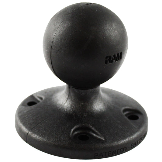 RAM Mount 25 Composite Round Base wAMPS Hole Pattern  15 Ball RAP202U