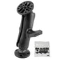 RAM Mount 15 Ball Rugged Use Mount fGarmin echo 200 500c  550c RAP101UG4