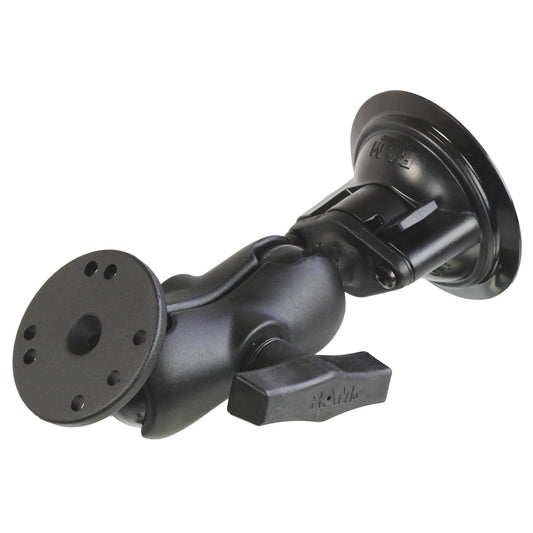 RAM Mount Suction Cup Mount wShort Arm RAM166B202U