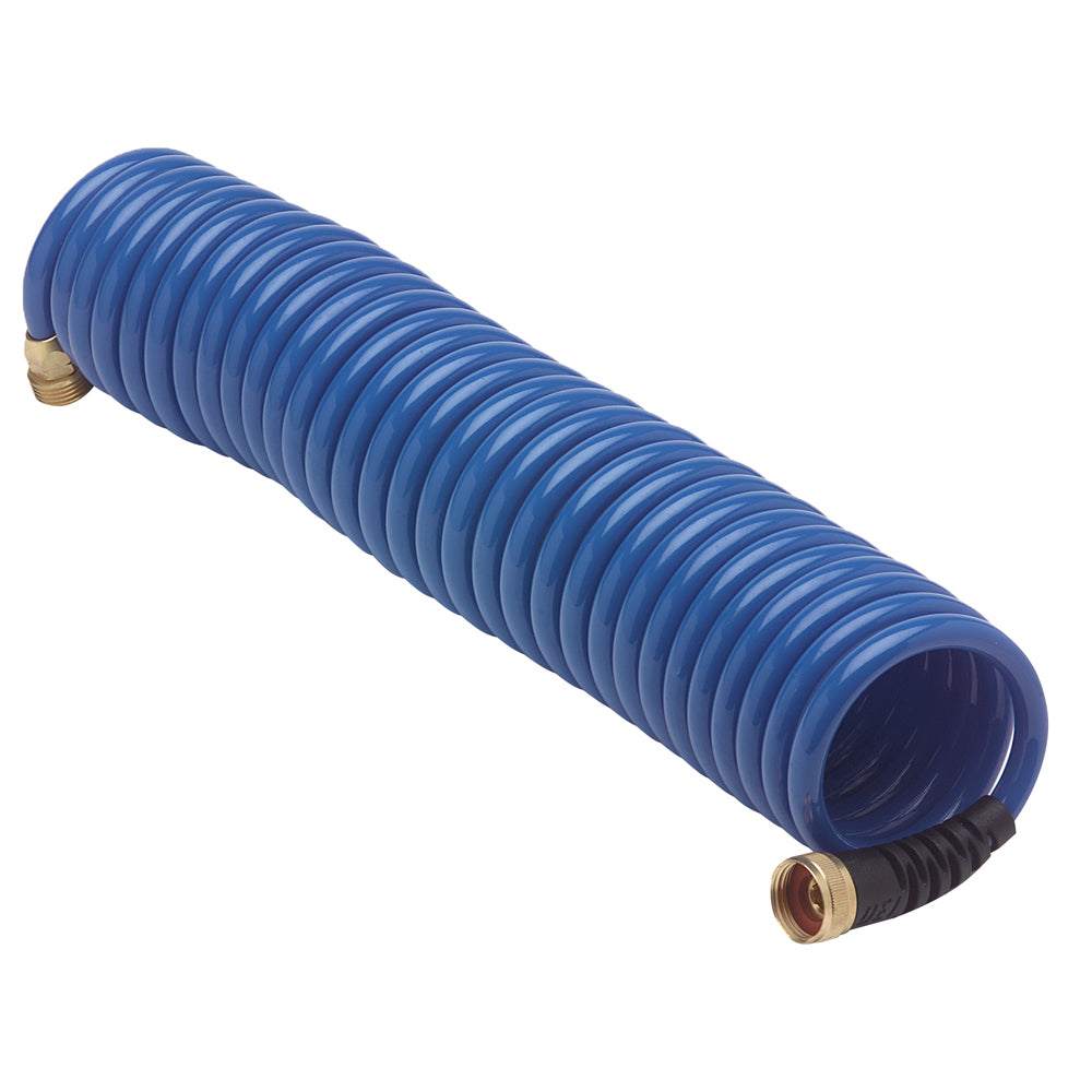 HoseCoil Blue Hose wFlex Relief  25 HS2500HP
