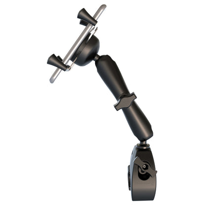 RAM Mount Universal ToughClaw Base wLong Double Socket Arm  Universal XGrip CelliPhone Cradle RAMB400CUN7U