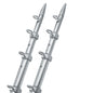 TACO 15 SilverSilver Outrigger Poles  118 Diameter OT0442VEL15
