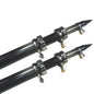 TACO 20 Carbon Fiber Outrigger Poles  Pair  Black OT4200CF