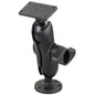 RAM Mount 225 Ball Mount w368 Round Base  2 x 5 Rectangular Base fHumminbird HELIX 9 10  12 RAMD20225C202U