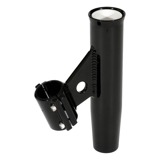 Lees ClampOn Rod Holder  Black Aluminum  Vertical Mount  Fits 1050 OD Pipe RA5001BK