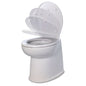 Jabsco 17 Deluxe Flush Fresh Water Electric Toilet wSoft Close Lid  24V 580403024