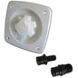 Jabsco Water Pressure Regulator  Flush Mount  White 444121045