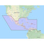 Furuno Central America Caribbean  Part of Mexico Vector Chart  3D Data  Standard Resolution Satellite Photos  Unlock