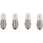 VDO Type A  White Metal Base Bulb  12V  4Pack 600802