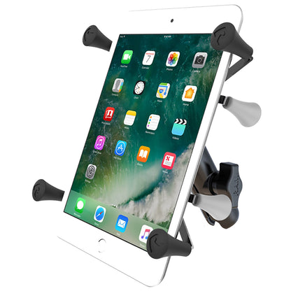 RAM Mount Universal XGrip Cradle with 1 Ball  STANDARD Length Double Socket Arm f7 Tablets RAMHOLUN8B201U
