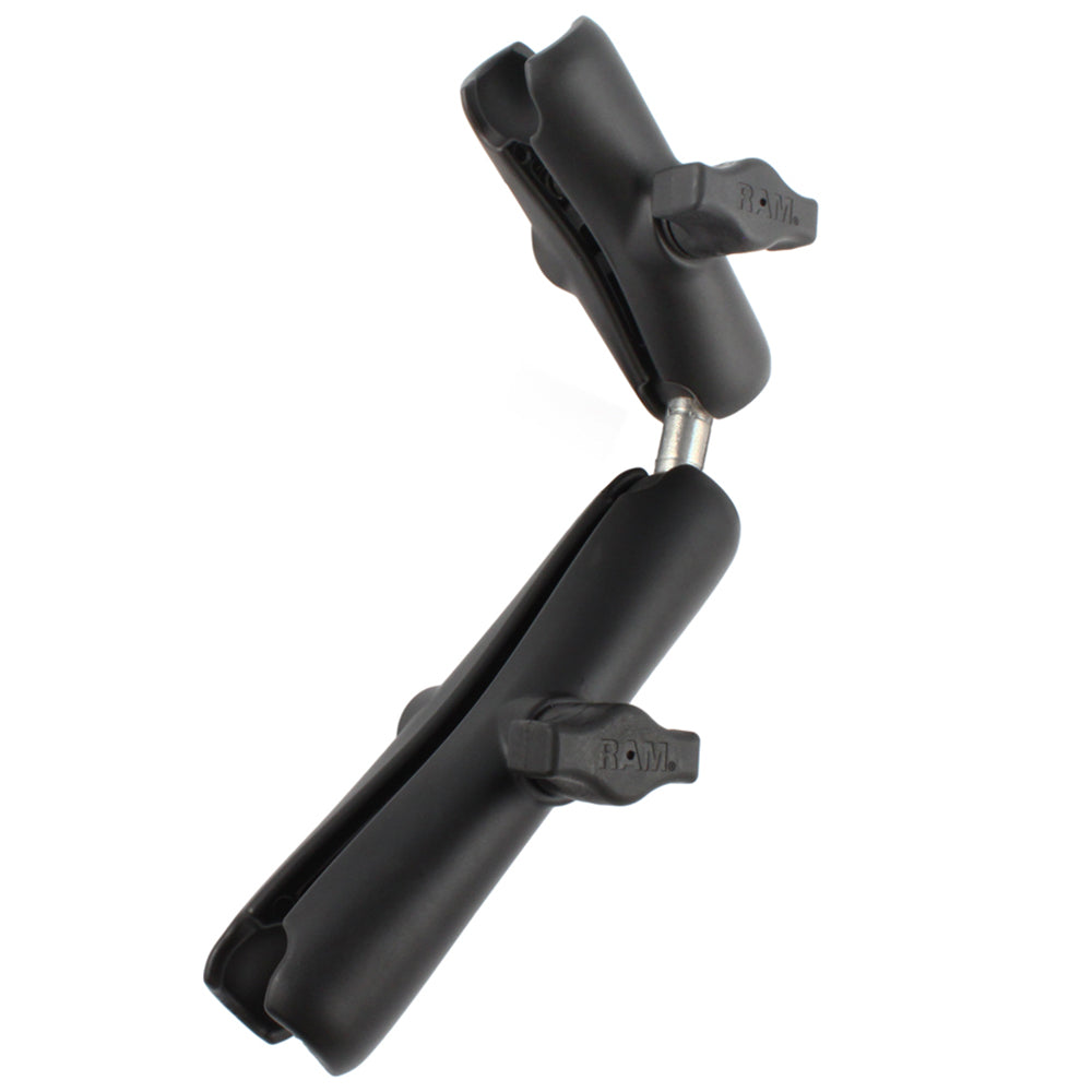 RAM Mount Standard Double Socket Arm Long Double Socket Arm  Double Ball Adapter f1 Balls RAMB201201UC