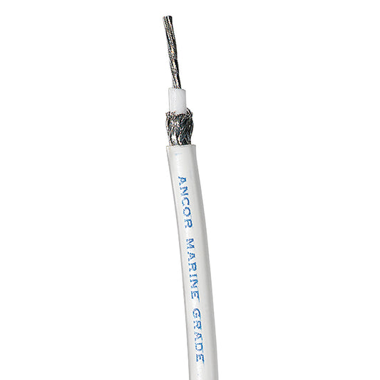 Ancor White RG 213 Tinned Coaxial Cable  250 151725