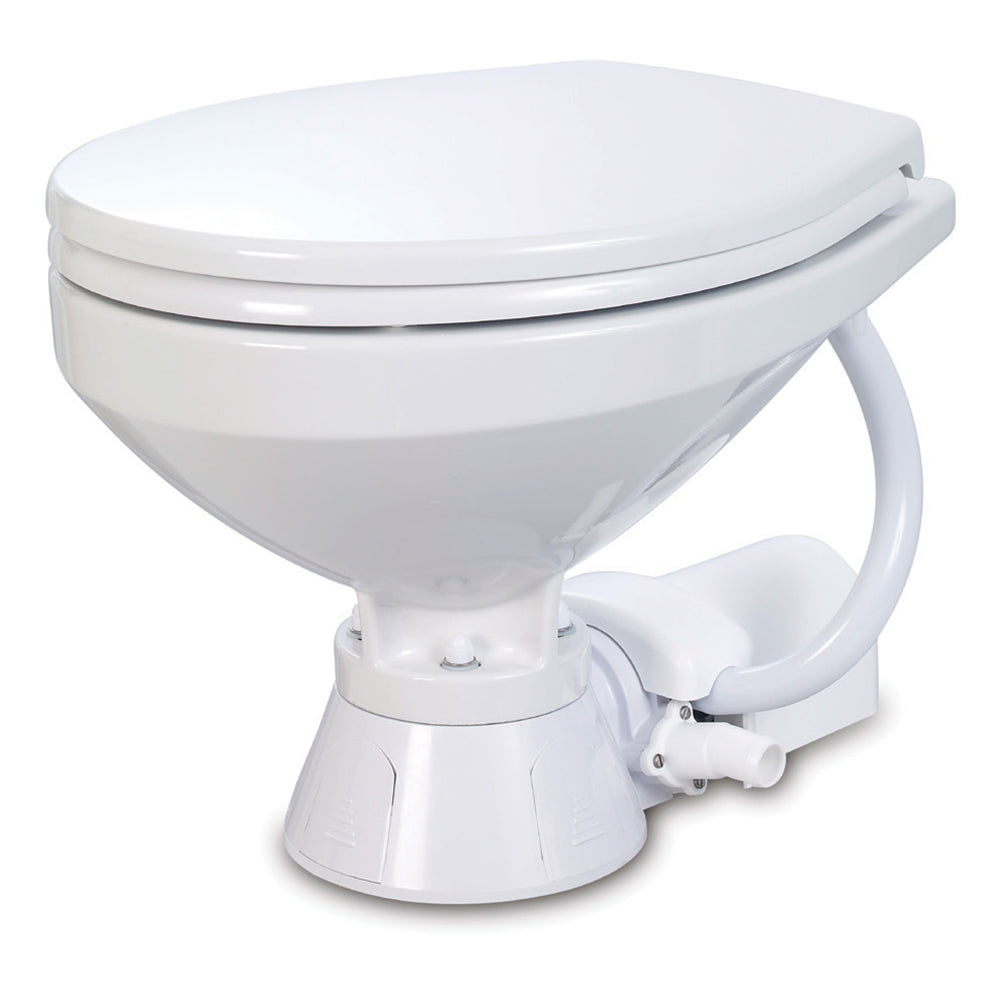 Jabsco Electric Marine Toilet  Regular Bowl wSoft Close Lid  12V 370104192